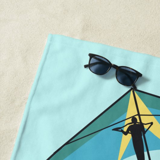 Serviette De Plage Hang Gliding (En situation)