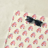 Serviette De Plage Happy Baby Hippo (En situation)