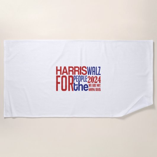 Serviette De Plage harris walz (Devant)