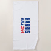 Serviette De Plage Harris Walz 2024 (Devant)