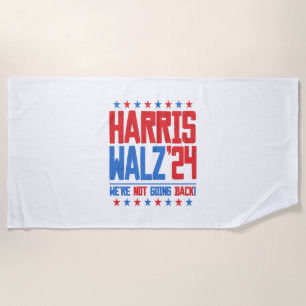 Serviette De Plage HARRIS WALZ 2024 - Nous ne reviendrons pas