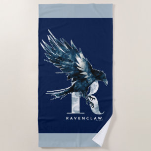 Serviette De Plage Harry Potter Aquarelle RAVENCLAW™ Raven