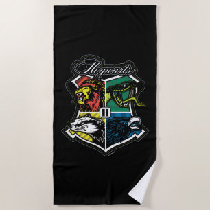 Serviette De Plage HARRY POTTER™   Badge sportif HOGWARTS™