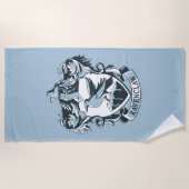 Serviette De Plage Harry Potter | Blason moderne de Serdaigle (Devant)