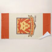 Serviette De Plage HARRY POTTER™ | Cimetière Magique d'été GRYFFINDOR (Devant)