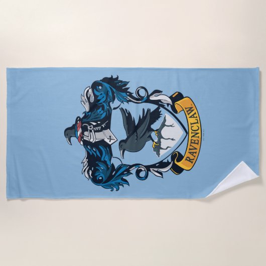 Serviette De Plage Harry Potter | Cimier gothique Ravenclaw (Devant)