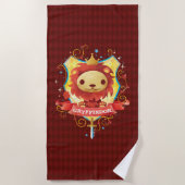 Serviette De Plage Harry Potter | Crête de charme GRYFFINDOR™ (Devant)