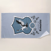 Serviette De Plage HARRY POTTER™ | Délicat croquis RAVENCLAW™ Crest (Devant)