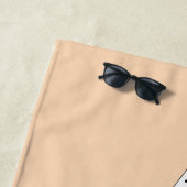 Serviette De Plage HARRY POTTER™ | Dessin délicat Blason de POUFFELEU (En situation)