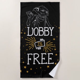Serviette De Plage Harry Potter Dobby Gratuit
