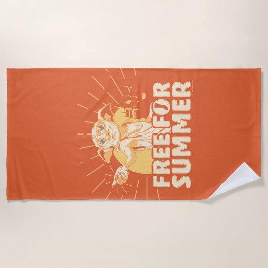 Serviette De Plage HARRY POTTER™ | Dobby Gratuit En Été (Devant)
