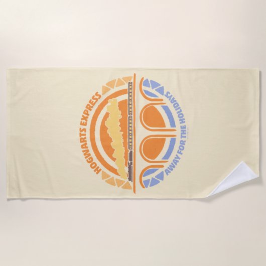 Serviette De Plage HARRY POTTER™ | Express Summer Magic HOGWARTS™ (Devant)