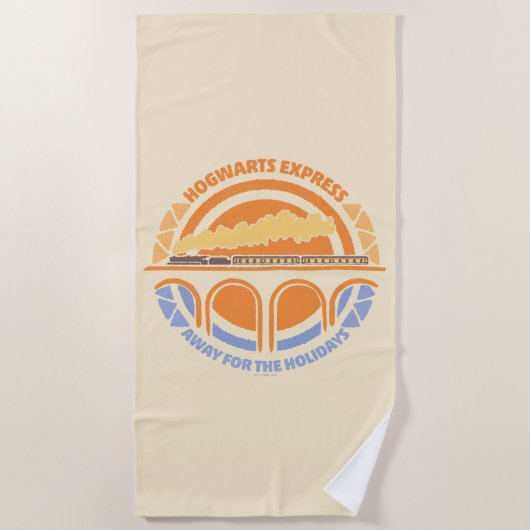 Serviette De Plage HARRY POTTER™ | Express Summer Magic HOGWARTS™ (Devant)