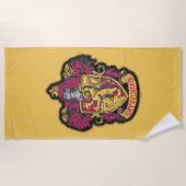Serviette De Plage Harry Potter | Gryffindor House Crest (Devant)
