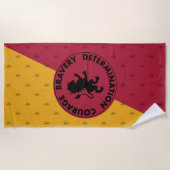 Serviette De Plage Harry Potter | GRYFFINDOR™ House Portraits Graphic (Devant)