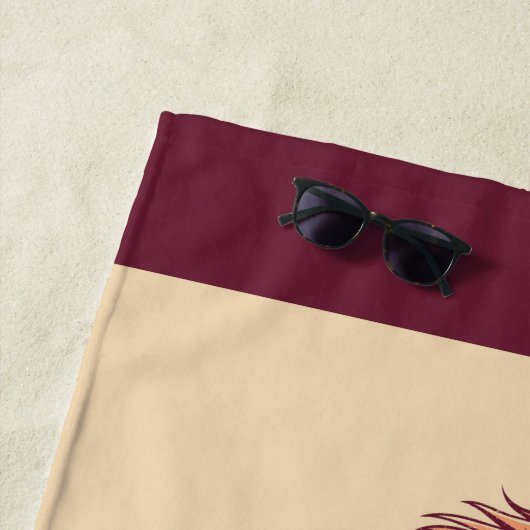 Serviette De Plage Harry Potter | Gryffindor Lion Crest (En situation)
