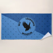 Serviette De Plage Harry Potter | RAVENCLAW™ Caractéristiques graphiq (Devant)