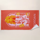 Serviette De Plage HARRY POTTER™ | Retournez à Luna Lovegood (Devant)