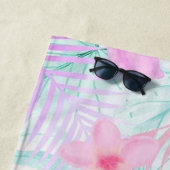 Serviette De Plage Hawaïen (En situation)