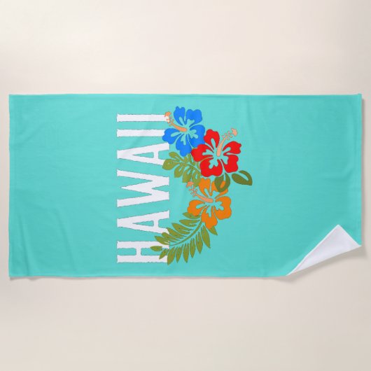 Serviette De Plage Hawaii (Devant)