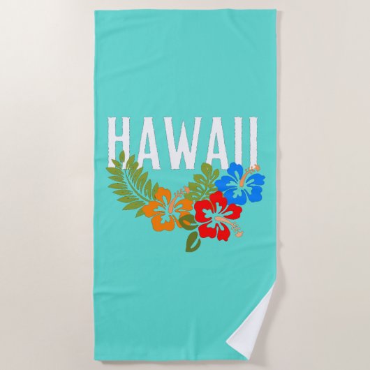 Serviette De Plage Hawaii (Devant)