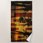 Serviette De Plage hawaii aloha (Devant)