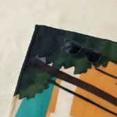 Serviette De Plage Hawaiian/Aloha/Tropical/plage (En situation)