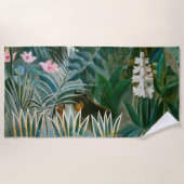 Serviette De Plage Henri Rousseau - La jungle équatoriale (Devant)