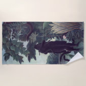 Serviette De Plage Henri Rousseau - Le Charmeur Des Serpents (Devant)