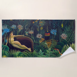 Serviette De Plage Henri Rousseau - Le Rêve / The Dream