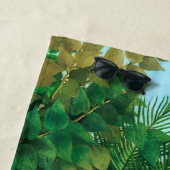 Serviette De Plage Henri Rousseau - Les Joyeux Jesters (En situation)