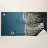 Serviette De Plage Henri Rousseau - Soirée Carnaval (Devant)