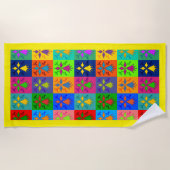 Serviette De Plage Hermine Pop (Devant)