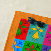 Serviette De Plage Hermine Pop (En situation)