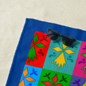 Serviette De Plage Hermine Pop (En situation)