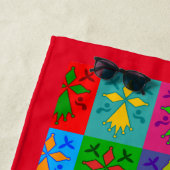 Serviette De Plage Hermine Pop (En situation)