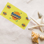 Serviette De Plage Heure d'été Retro Vintage