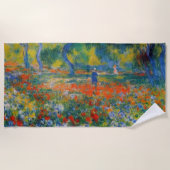 Serviette De Plage Heure du printemps (Devant)