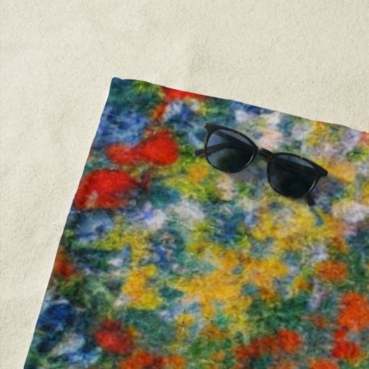 Serviette De Plage Heure du printemps (En situation)