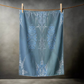 Serviette De Plage Hexa triangles yantra pétales inscription