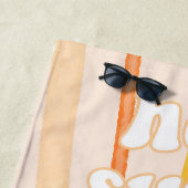 Serviette De Plage Hey Sunshine Garder sur Shining Boho Beach Towne (En situation)