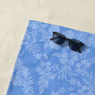 Serviette De Plage Hibiscus Pareau perturbé Floral Hawaiien - Peri