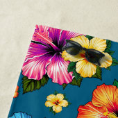 Serviette De Plage Hibiscus tropical (En situation)