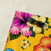 Serviette De Plage Hibiscus tropical (En situation)
