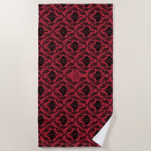 Serviette De Plage Hightower Vs. Targaryen Helmet Pattern (Devant)