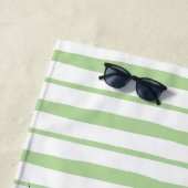 Serviette De Plage Hippocampe dans le Jardin des Marées (En situation)