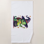 Serviette De Plage Hocus Shellcus Turtle (Devant)