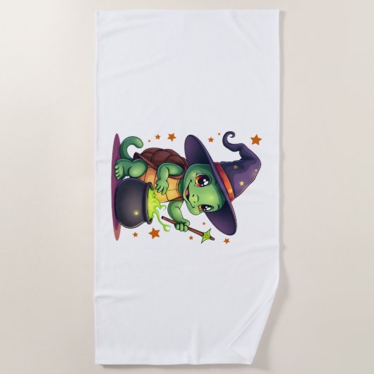 Serviette De Plage Hocus Shellcus Turtle (Devant)