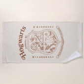Serviette De Plage HOGWARTS™ School of Witchcraft and Wizardry Crest (Devant)