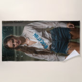 Serviette De Plage #holidayBeachTowel (Devant)